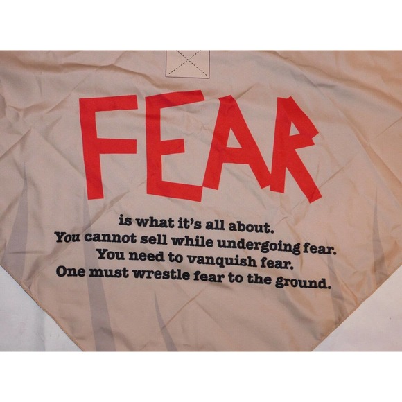 Culturefly The Office Dwight Schrute "Fear" Bandana from summer box new - Picture 2 of 3